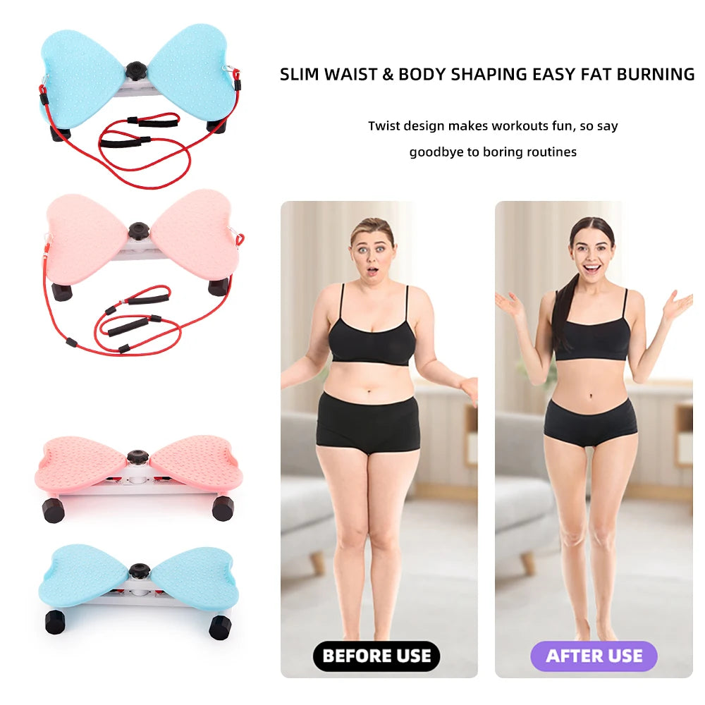 Professional Home Gym Ab Twister Board Waist Sculptor Exercise Equipment for Weight Loss Core Ab Workout Sports Entertainment