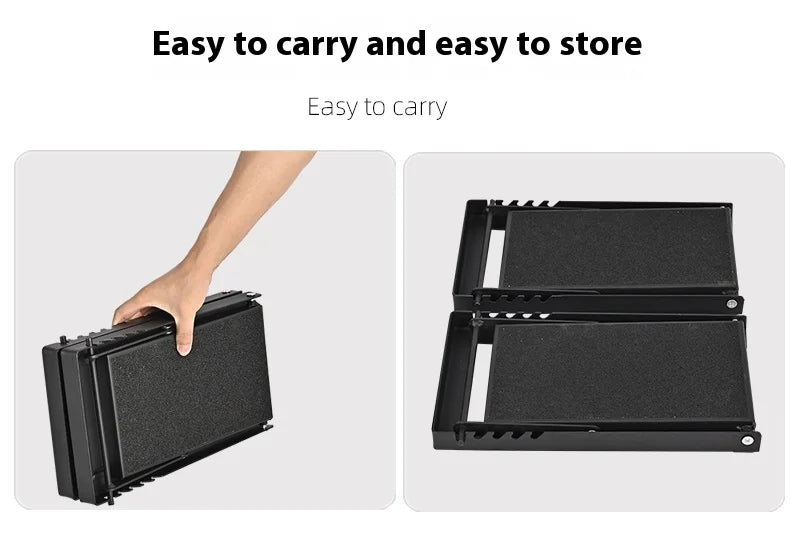 BNcompany LJB-010 Sports Board Adjustable Steel Calf Stretcher with Non-Slip Full Surface Ankle Incline Board