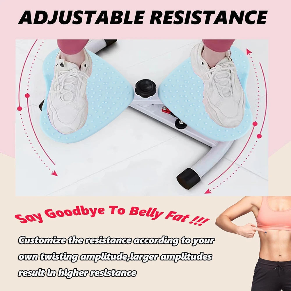 Professional Home Gym Ab Twister Board Waist Sculptor Exercise Equipment for Weight Loss Core Ab Workout Sports Entertainment