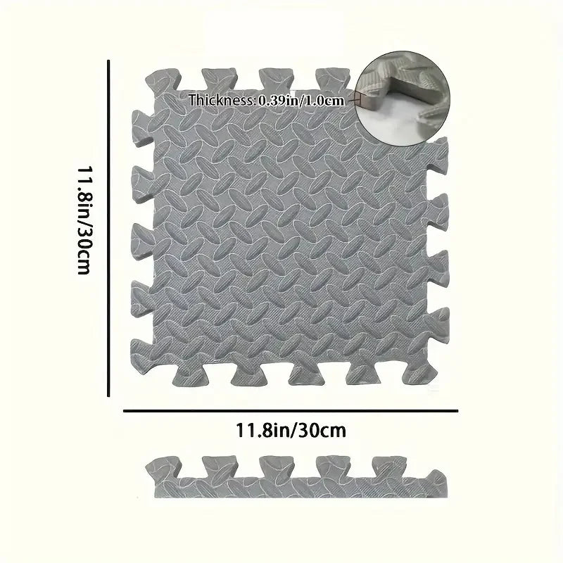 Interlocking Foam Floor Mat – Home Gym Protection