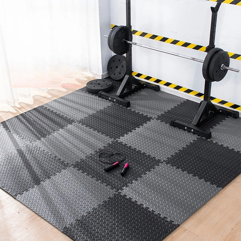 Interlocking Foam Floor Mat – Home Gym Protection