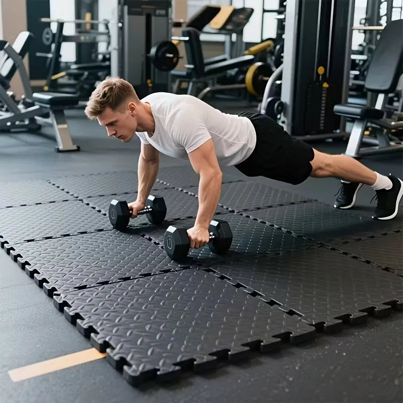 Interlocking Foam Floor Mat – Home Gym Protection