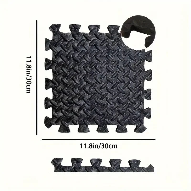 Interlocking Foam Floor Mat – Home Gym Protection