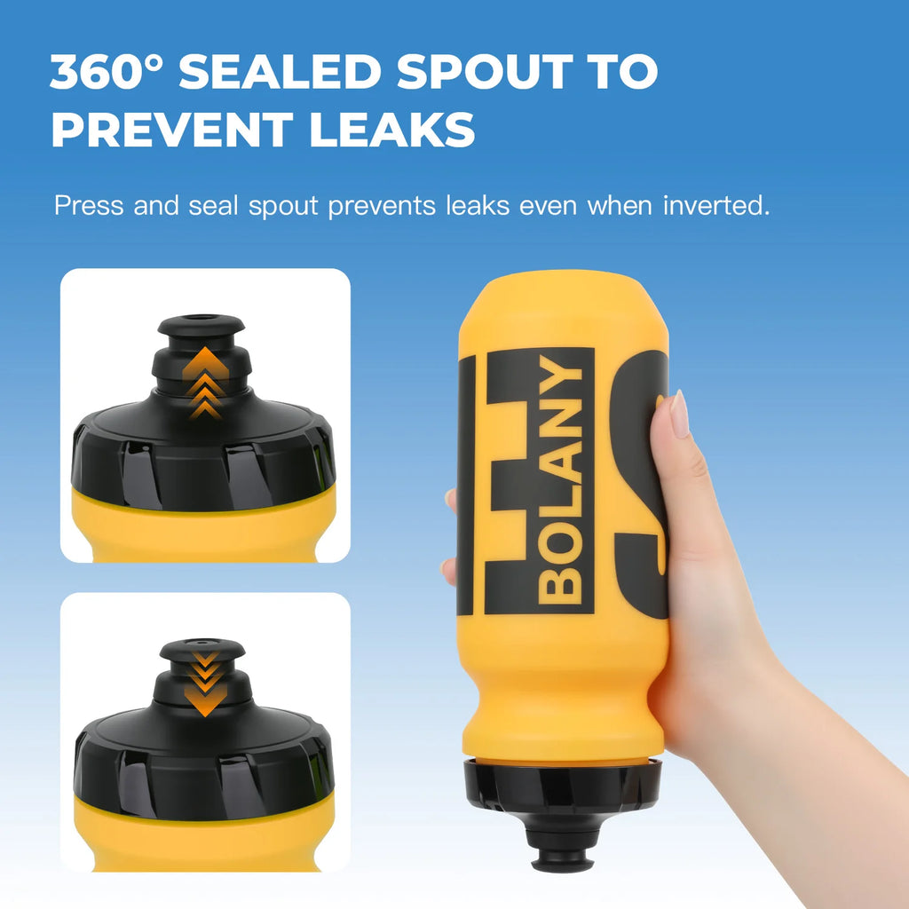 BOLANY 610ml Water Bottle Cycling PP5 Portable Sport Water Bottle Outdoor Sport Camping Running Sport GYM Bicycle