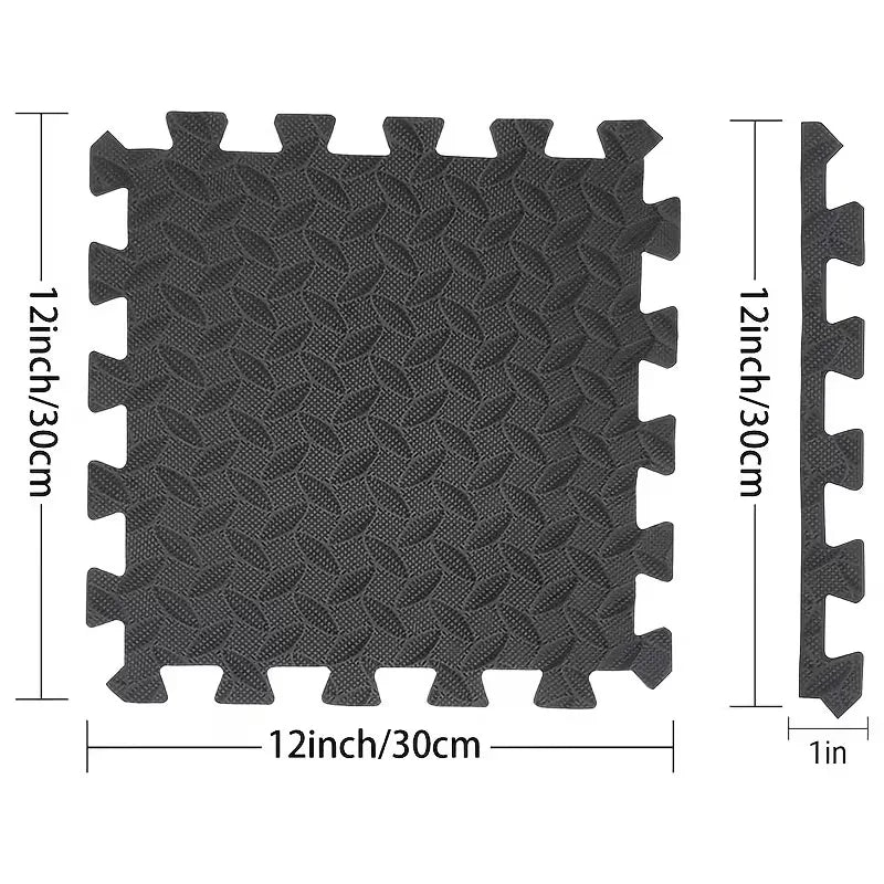 Interlocking Foam Floor Mat – Home Gym Protection