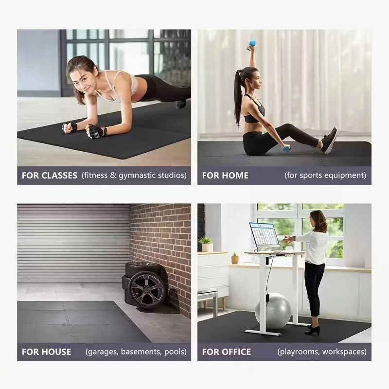 Interlocking Foam Floor Mat – Home Gym Protection